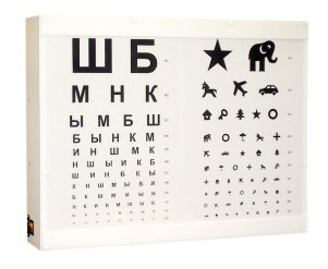Осветитель таблиц для исследования остроты зрения ОТИЗ-40-01
